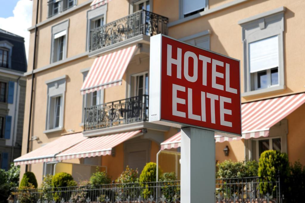 Elite Hotell Lausanne Exteriör bild